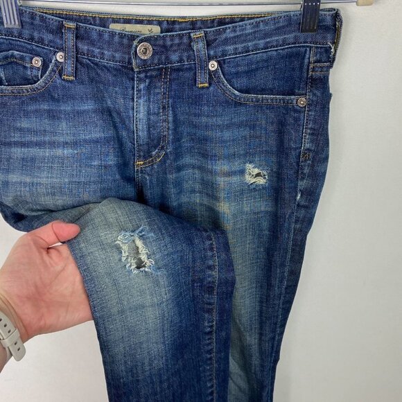 Adriano Goldschmied Premiere Skinny Straight Jeans Medium‎ Blue Size 26 Regular - Picture 6 of 12